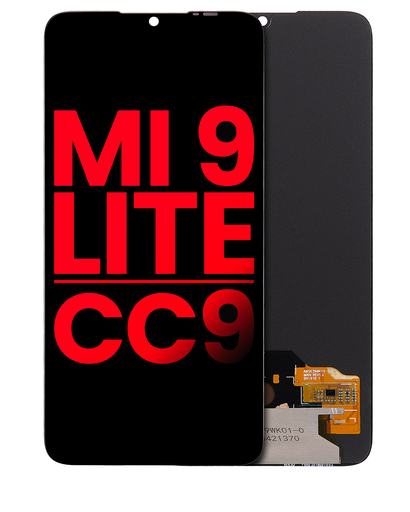 [107082126509] Bloc écran OLED sans châssis compatible Xiaomi Mi 9 Lite - CC9 - Aftermarket Plus - Toutes couleurs