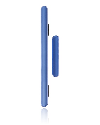 [107082119123] Kit boutons Power et volume compatible Xiaomi Mi 9 SE - Bleu