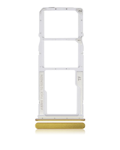 Tiroir Double SIM pour XIAOMI Redmi Note 11 - Jaune
