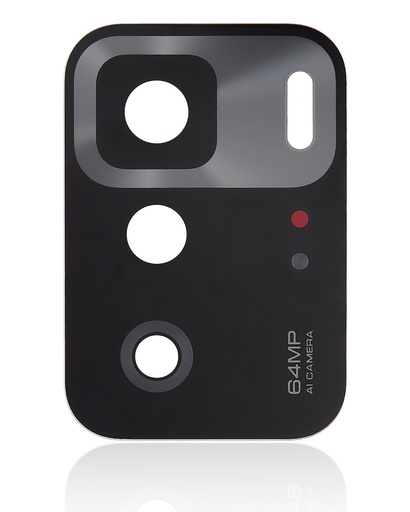[107082126121] Lentille caméra arrière - verre seul avec adhésif compatible Xiaomi Redmi Note 10 Pro 5G - Toutes couleurs