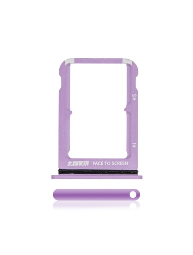 [107082070225] Tiroir SIM compatible XIAOMI Mi 9 - Violet Lavande