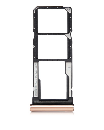 [107082126125] Tiroir SIM double compatible Xiaomi Redmi Note 10 Pro - Gradient Bronze