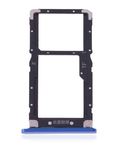 Tiroir SIM double pour XIAOMI Mi 8 Lite - Bleu Aurora