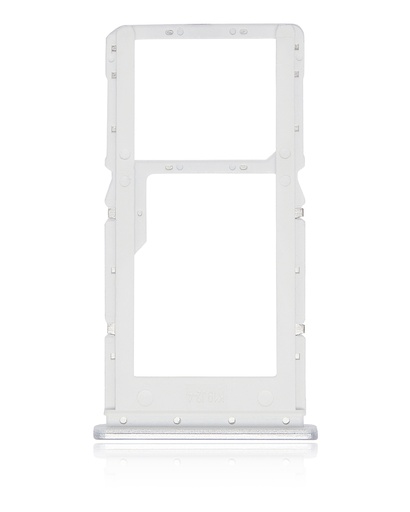 Tiroir Double SIM pour XIAOMI Redmi Note 10 5G - Argent chromé
