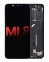 Bloc écran OLED avec châssis pour XIAOMI Mi 8 - Aftermarket Plus - Noir