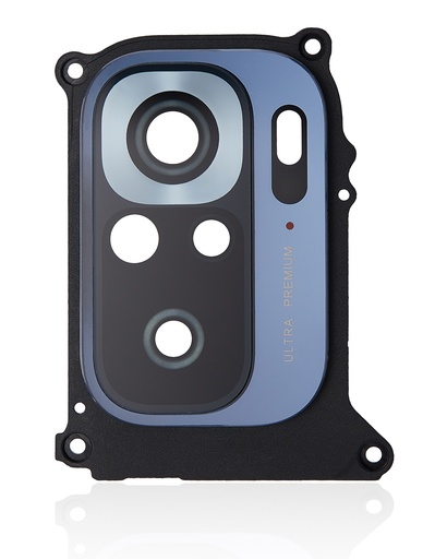 Lentille caméra arrière avec support ou cadre pour XIAOMI Redmi Note 10S - Gris graphite