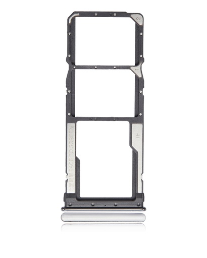 Tiroir Double SIM pour XIAOMI Redmi Note 8T - Note 8 - Blanc Clair de lune