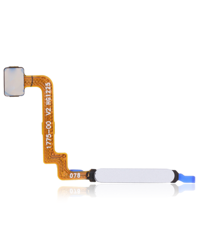 Lecteur d'Empreintes Digitales avec nappe pour XIAOMI Redmi Note 10 - Galet blanc