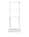 Tiroir Double SIM pour XIAOMI Redmi Note 10 - Note 10S - Galet blanc