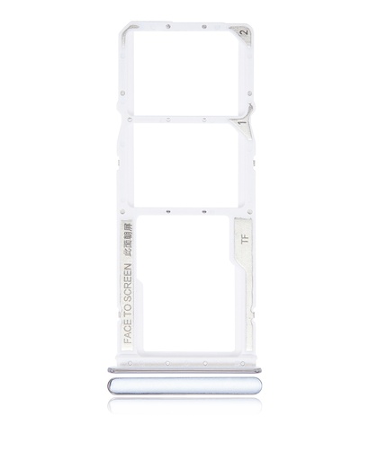 Tiroir Double SIM pour XIAOMI Redmi Note 10 - Note 10S - Galet blanc