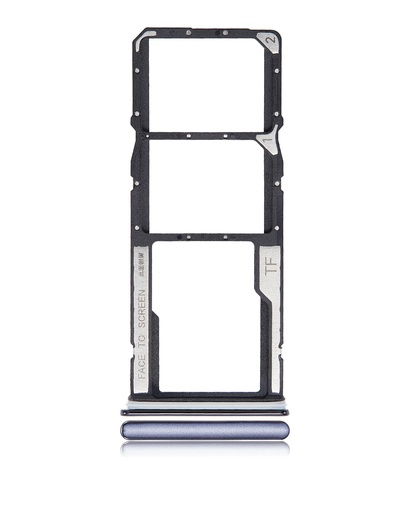 Tiroir Double SIM pour XIAOMI Redmi Note 10 - Note 10S - Gris Onyx