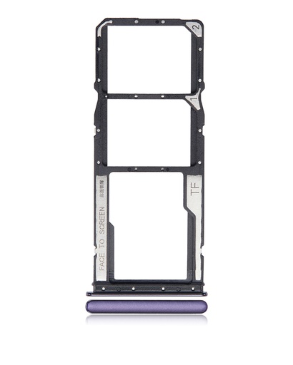 Tiroir Double SIM pour XIAOMI Redmi Note 10 - Note 10S - Bleu profond