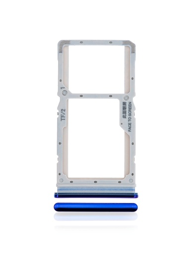 Tiroir SIM pour XIAOMI Redmi Note 8 Pro (Bleu)
