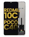 Bloc écran LCD sans châssis pour XIAOMI Redmi 10C - Poco C40 - Reconditionné - Toutes couleurs