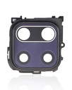 Lentille caméra arrière avec support ou cadre pour XIAOMI Redmi Note 9 Pro - Toutes couleurs