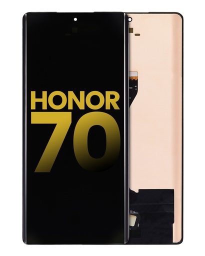 [107082137701] Bloc écran OLED sans châssis compatible Honor 70 - Reconditionné - Toutes couleurs