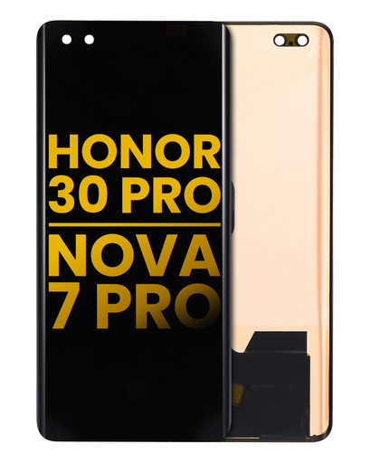 Bloc écran OLED sans châssis pour Honor 30 Pro - HUAWEI Nova 7 Pro - Reconditionné - Toutes couleurs