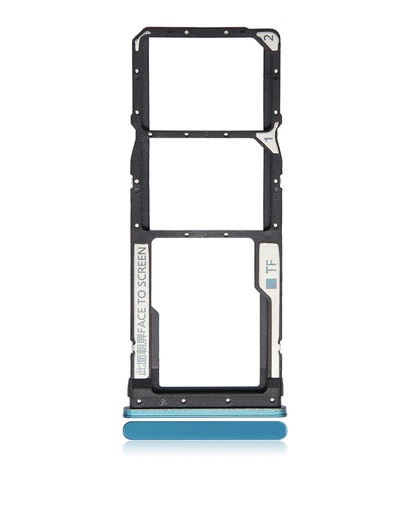 Tiroir SIM double pour XIAOMI Redmi Note 9S - Note 9 Pro 4G - Vert tropical