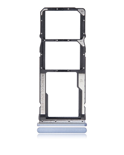 Tiroir Double SIM pour XIAOMI Redmi Note 9S - Note 9 Pro 4G - Gris interstellaire