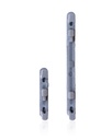 Kit boutons Power et volume pour  XIAOMI Redmi Note 8 -  Note 8T - Blanc Clair de lune
