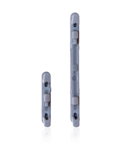 Kit boutons Power et volume pour  XIAOMI Redmi Note 8 -  Note 8T - Blanc Clair de lune