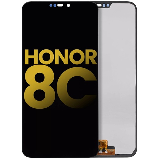 [107082060602] Bloc écran LCD sans châssis compatible Honor 8C - Reconditionné - Toutes couleurs