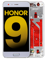 Bloc écran LCD avec châssis pour Honor 9 - Reconditionné - Gris Glacier