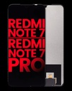 Bloc écran LCD sans châssis pour XIAOMI Redmi Note 7 -  7 Pro - Aftermarket Plus - Noir