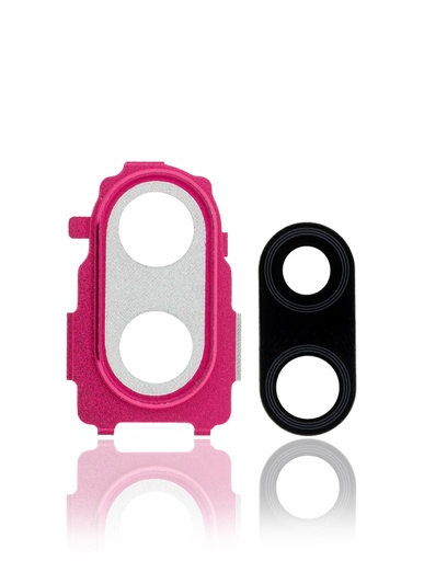 Lentille caméra arrière avec support pour  XIAOMI Redmi Note 7 -  7 Pro - Nebula Red