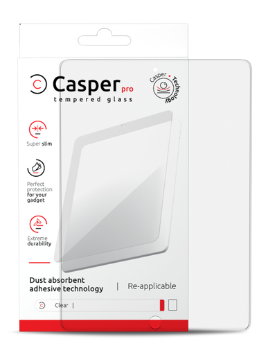 [107082053184] Verre trempé Clair compatible iPad Mini 4 - Mini 5 Apple - Casper Pro