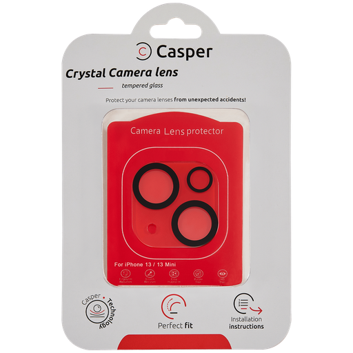 Verre trempé de caméra pour iPhone 13 - 13 Mini - Casper
