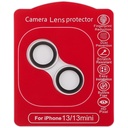 Protection lentille pour iPhone 13 - 13 Mini - Casper - Argent