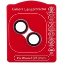 Protection lentille pour iPhone 13 - 13 Mini Plus - Apple - Casper - Rouge