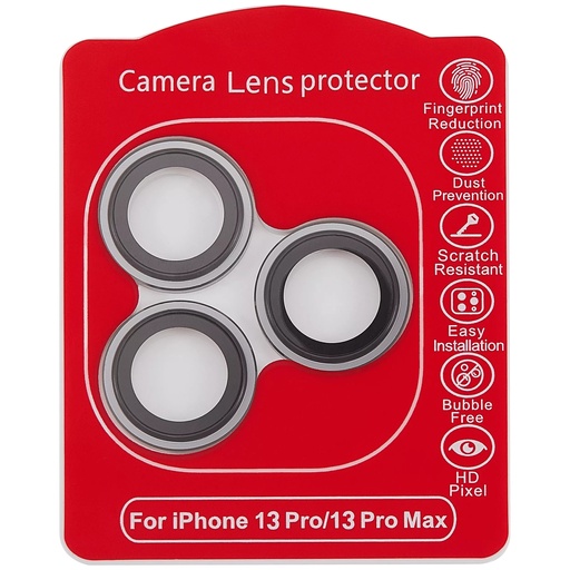 Protection lentille pour iPhone 13 Pro - 13 Pro Max - Casper - Gris