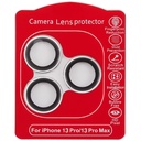Protection lentille pour iPhone 13 Pro - 13 Pro Max - Casper - Argent