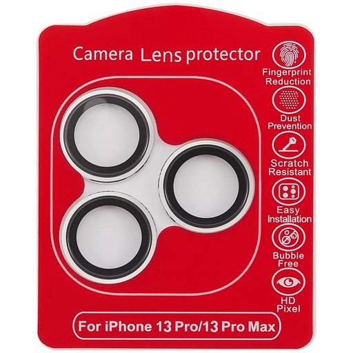 Protection lentille pour iPhone 13 Pro - 13 Pro Max - Casper - Argent