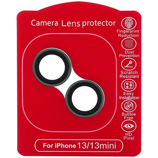 Protection lentille pour iPhone 13 - 13 Mini - Casper - Alpine Green