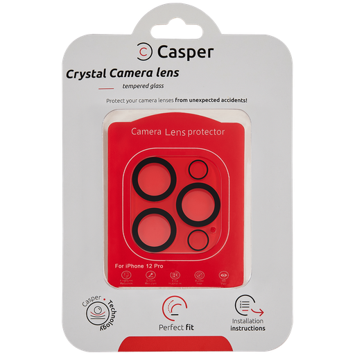 Verre trempé de caméra pour iPhone 12 pro - Casper