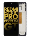 Bloc écran LCD avec châssis Compatible pour Xiaomi Redmi Note 11T Pro - Xiaomi Poco X4 GT - Reconditionné - Toutes couleurs