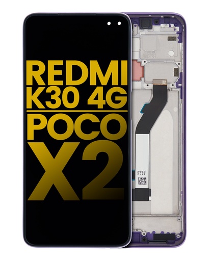 [107082128303] Bloc écran LCD  avec châssis compatible Redmi Note 11E - Poco M4 5G - Redmi 10 5G - Reconditionné - Toutes couleurs