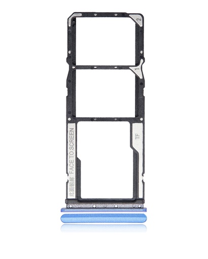 Tiroir Double SIM pour  XIAOMI Redmi 9T -  Note 9 4G -  Poco M3 - Bleu