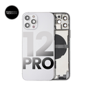 Chassis avec nappe pour iPhone 12 Pro - Grade A - avec logo - Version Internationale - Argent - original occasion
