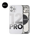 Chassis avec nappe pour iPhone 12 Pro - Grade A - avec logo - Version Internationale - Argent