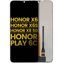 Bloc écran LCD sans châssis pour HONOR X6 - X6S - X8 5G - Play 6C - Reconditionné - Toutes couleurs