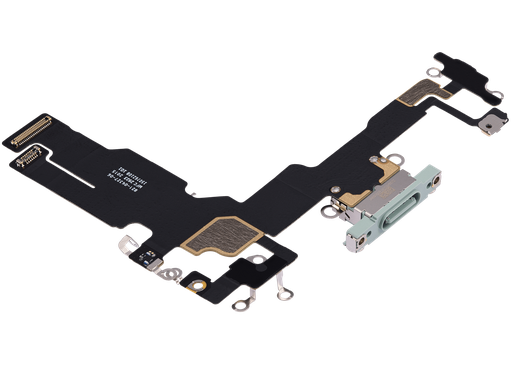 Connecteur de charge avec nappe pour iPhone 15 - Premium - Vert