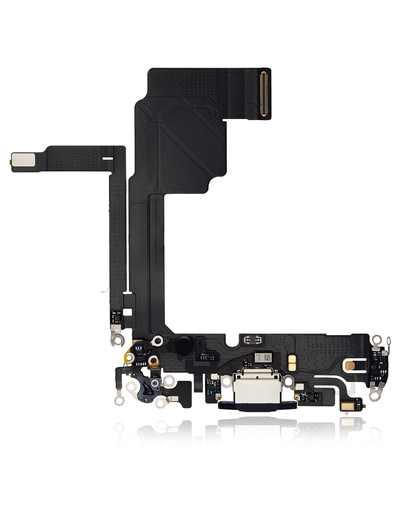 Connecteur de charge avec nappe pour iPhone 15 Pro - Premium - Bleu Titane