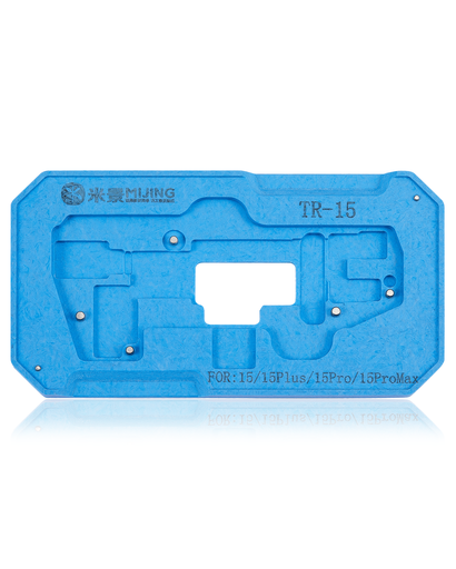 Plateforme de soudage et de rebillage pour cartes mères MiJing Z20 4 en 1 avec support intermédiaire et pochoir pour iPhone 15 - 15 Plus - 15 Pro - 15 Pro Max