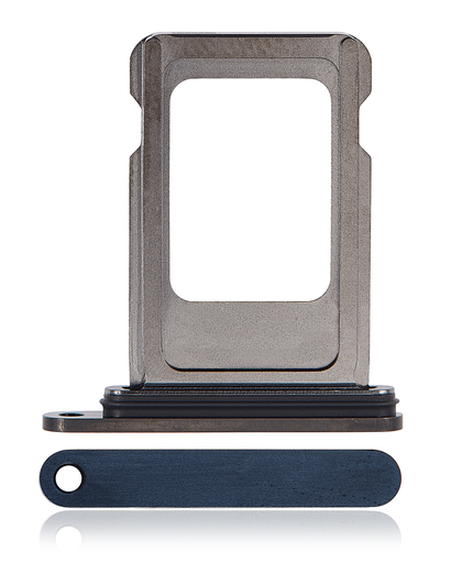 Tiroir SIM pour iPhone 15 Pro - 15 Pro Max - Bleu Titane