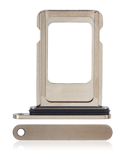 Tiroir SIM pour iPhone 15 Pro - 15 Pro Max - Titane naturel