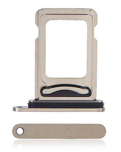Tiroir Double SIM pour iPhone 15 Pro - 15 Pro Max - Titane naturel